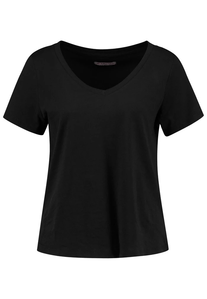 T-Shirt ANNA FIELD Anna Field Basic T-shirt Noir Femme | KUG-5744565